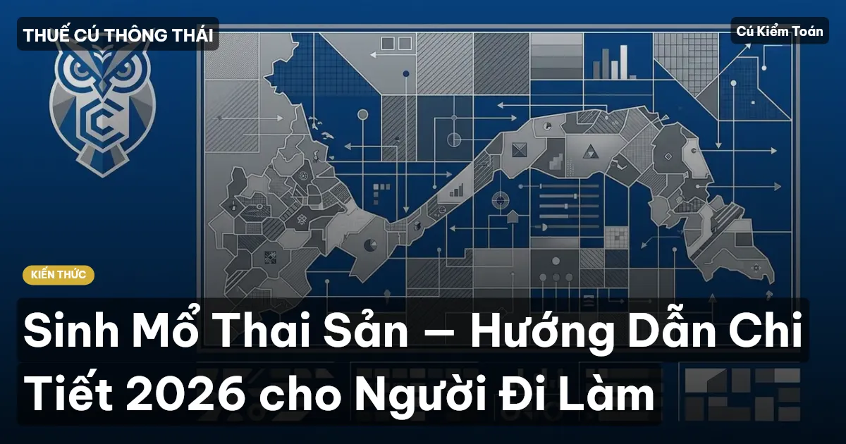 Sinh Mổ Thai Sản — Hướng Dẫn Chi Tiết 2026 cho Người Đi Làm