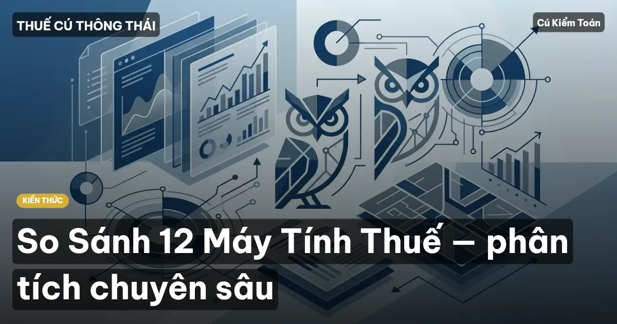 So Sánh 12 Máy Tính Thuế — phân tích chuyên sâu
