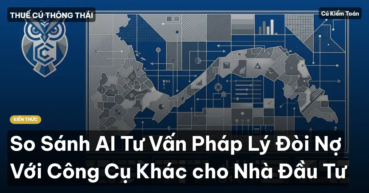 So Sánh AI Tư Vấn Pháp Lý Đòi Nợ Với Công Cụ Khác cho Nhà Đầu Tư