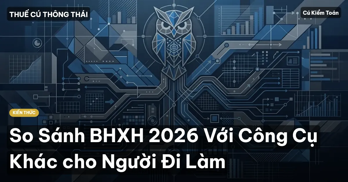 So Sánh BHXH 2026 Với Công Cụ Khác cho Người Đi Làm