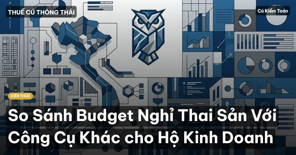 So Sánh Budget Nghỉ Thai Sản Với Công Cụ Khác cho Hộ Kinh Doanh