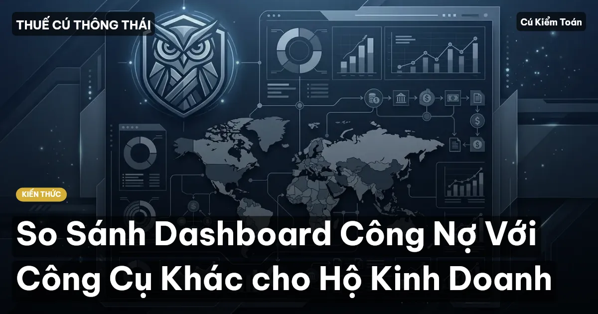 So Sánh Dashboard Công Nợ Với Công Cụ Khác cho Hộ Kinh Doanh