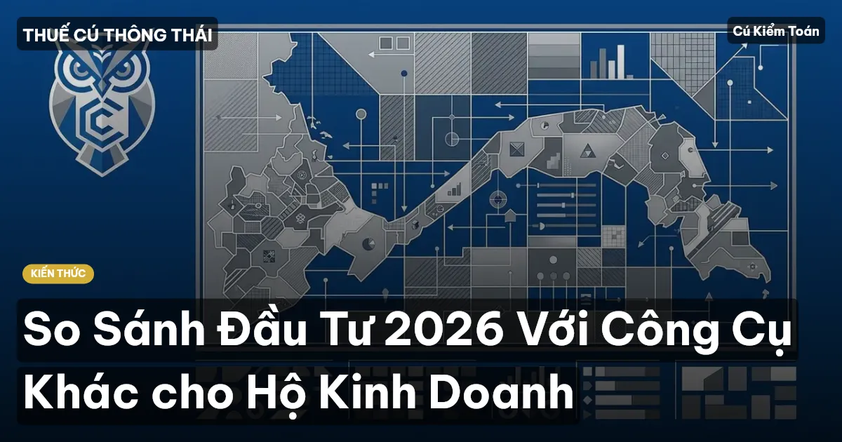 So Sánh Đầu Tư 2026 Với Công Cụ Khác cho Hộ Kinh Doanh