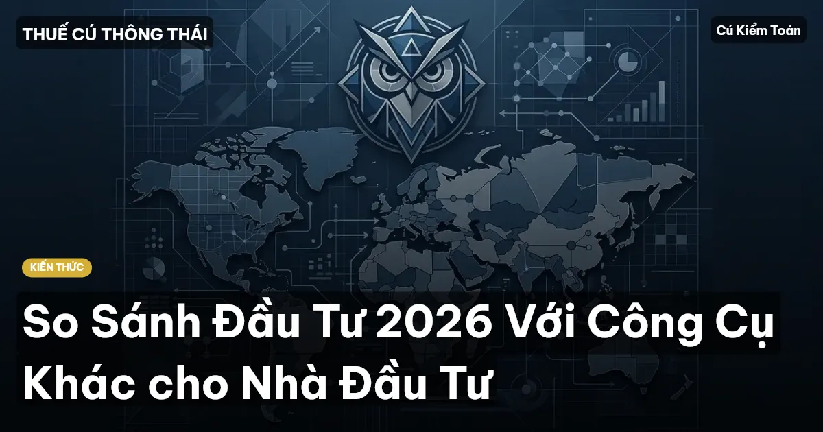 So Sánh Đầu Tư 2026 Với Công Cụ Khác cho Nhà Đầu Tư