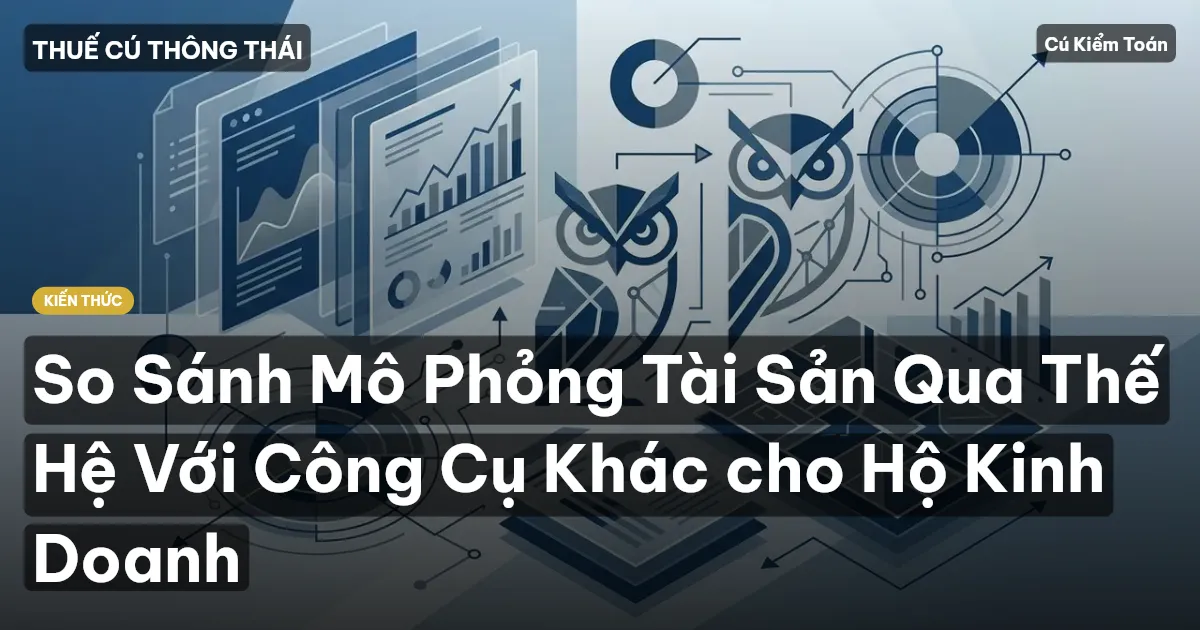 So Sánh Mô Phỏng Tài Sản Qua Thế Hệ Với Công Cụ Khác cho Hộ Kinh Doanh