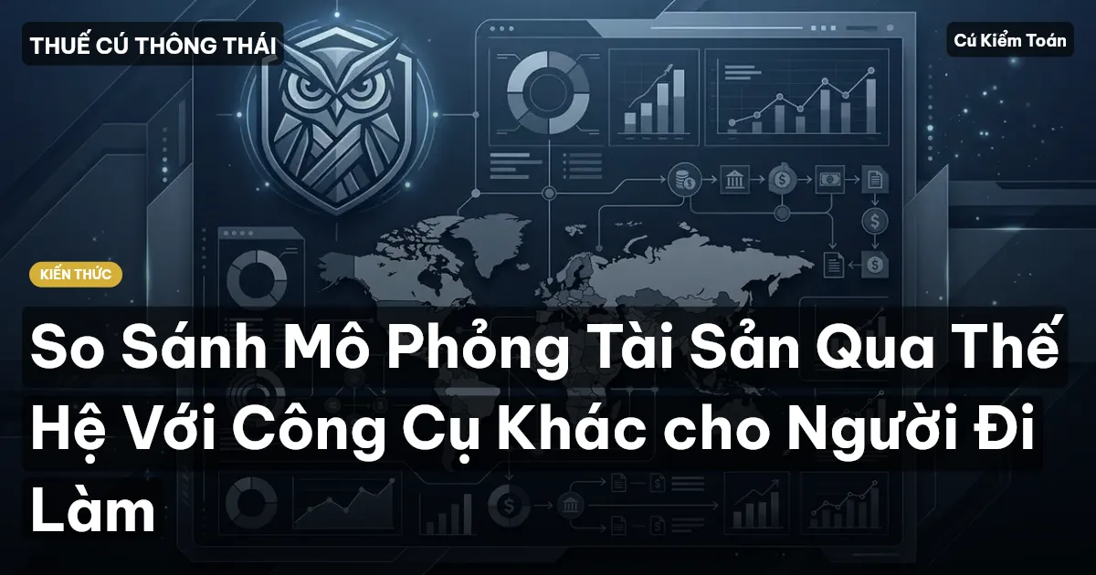 So Sánh Mô Phỏng Tài Sản Qua Thế Hệ Với Công Cụ Khác cho Người Đi Làm