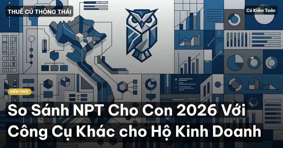 So Sánh NPT Cho Con 2026 Với Công Cụ Khác cho Hộ Kinh Doanh