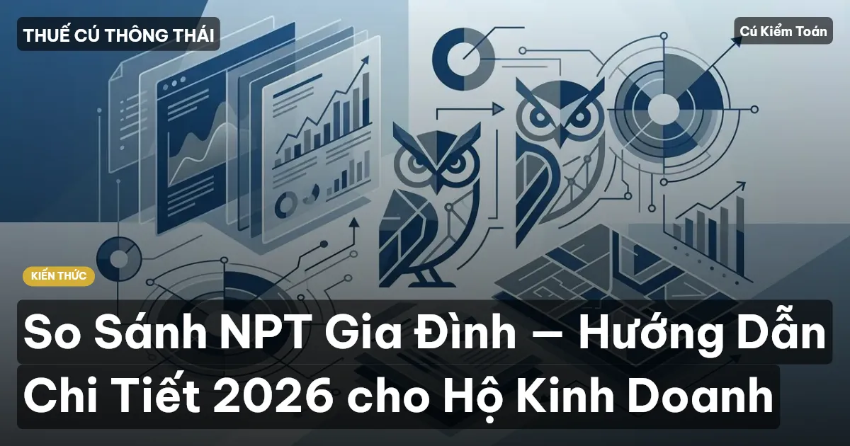 So Sánh NPT Gia Đình — Hướng Dẫn Chi Tiết 2026 cho Hộ Kinh Doanh