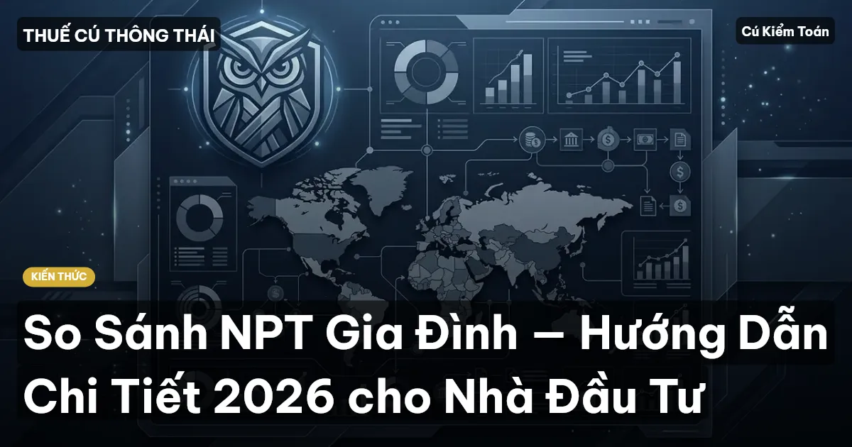 So Sánh NPT Gia Đình — Hướng Dẫn Chi Tiết 2026 cho Nhà Đầu Tư