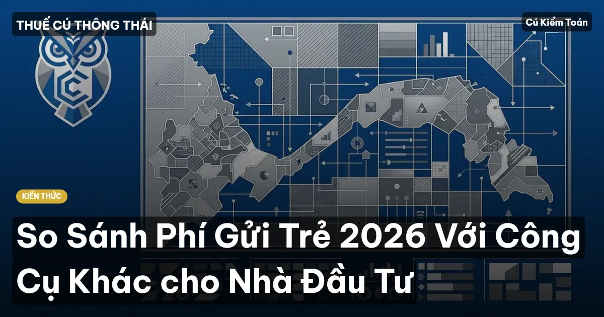 So Sánh Phí Gửi Trẻ 2026 Với Công Cụ Khác cho Nhà Đầu Tư