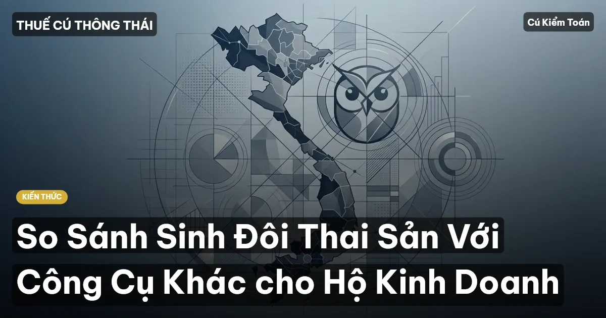 So Sánh Sinh Đôi Thai Sản Với Công Cụ Khác cho Hộ Kinh Doanh