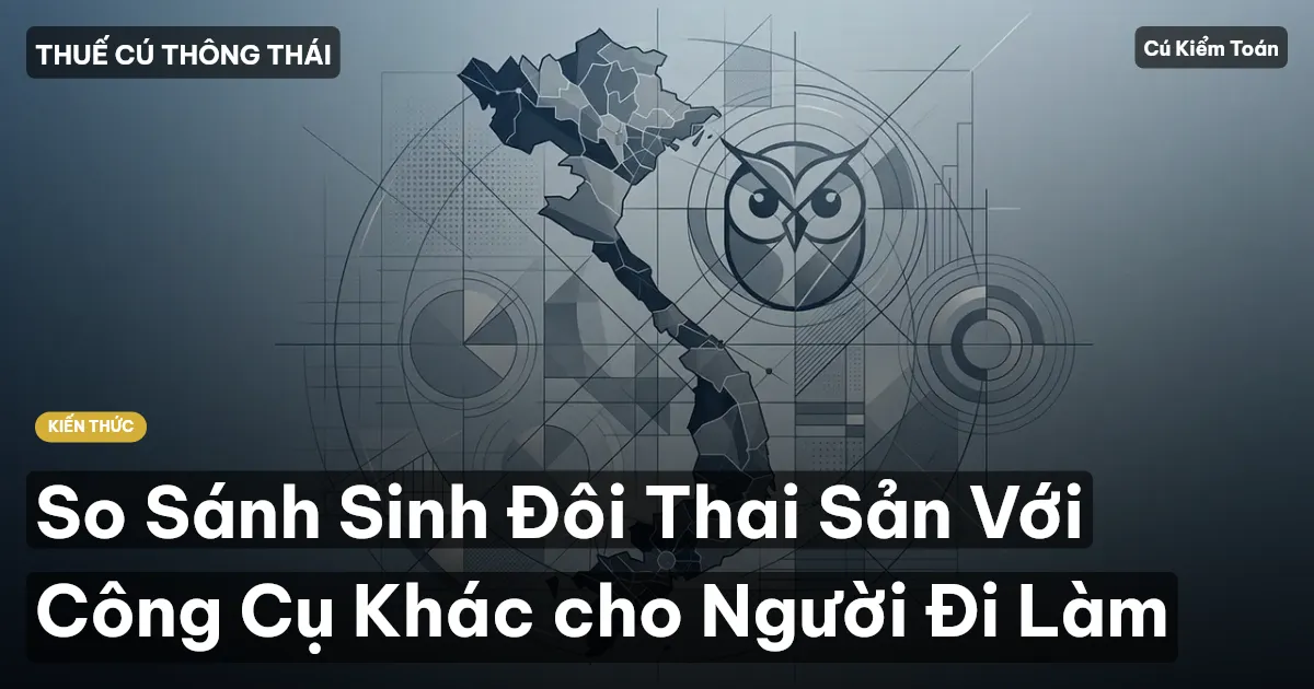 So Sánh Sinh Đôi Thai Sản Với Công Cụ Khác cho Người Đi Làm