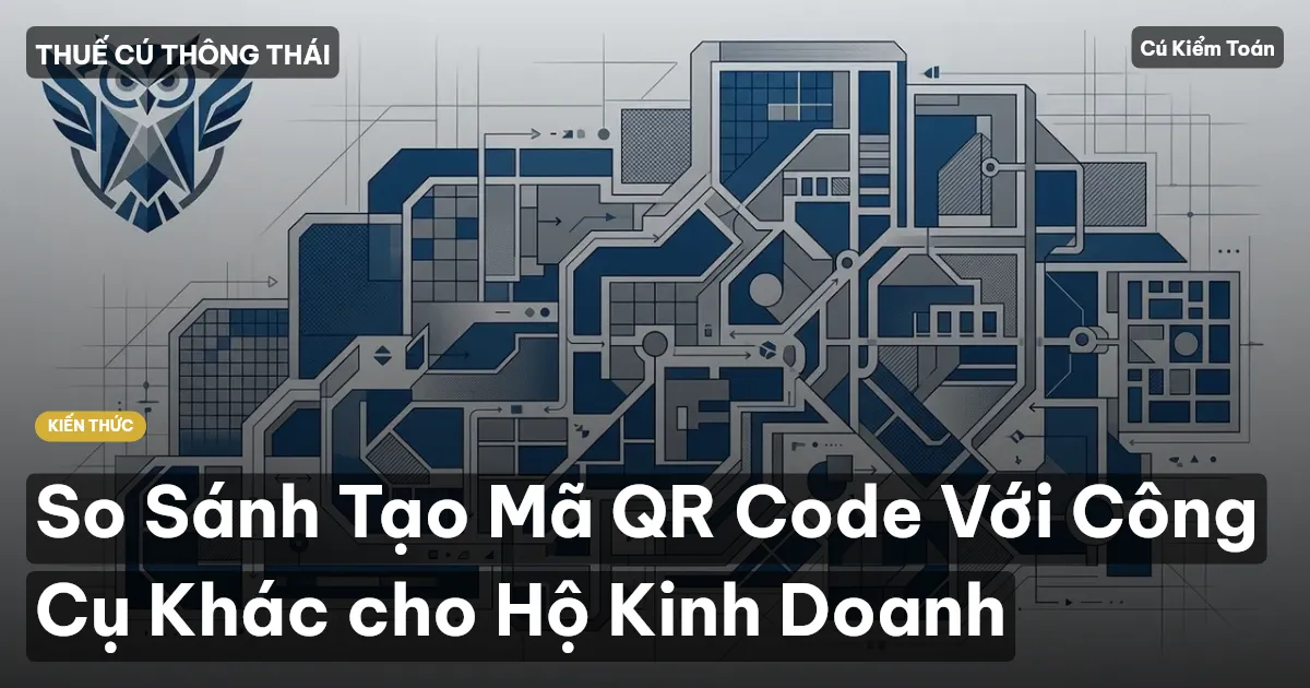 So Sánh Tạo Mã QR Code Với Công Cụ Khác cho Hộ Kinh Doanh