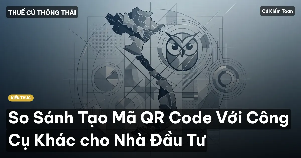 So Sánh Tạo Mã QR Code Với Công Cụ Khác cho Nhà Đầu Tư