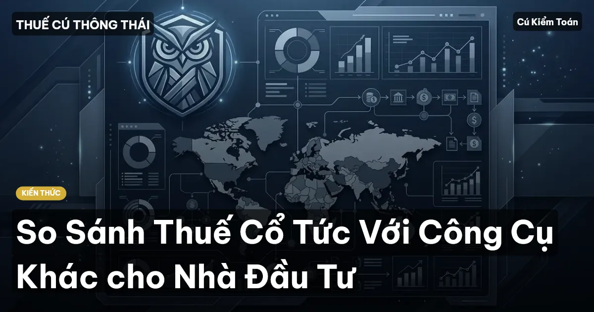 So Sánh Thuế Cổ Tức Với Công Cụ Khác cho Nhà Đầu Tư
