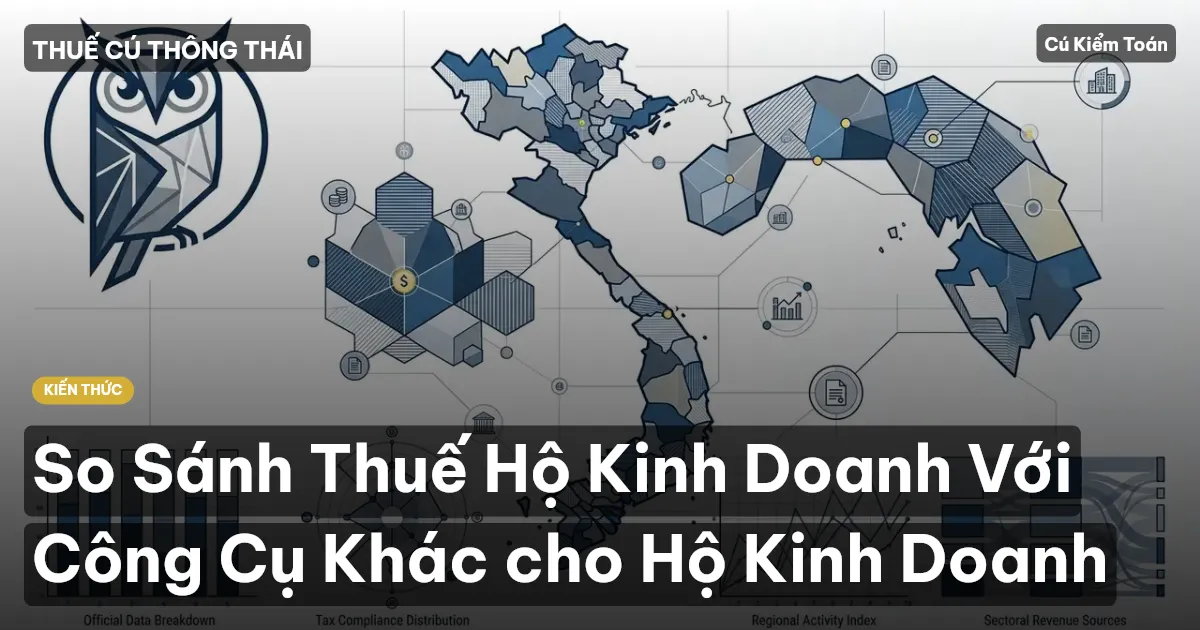 So Sánh Thuế Hộ Kinh Doanh Với Công Cụ Khác cho Hộ Kinh Doanh