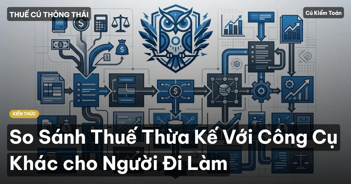 So Sánh Thuế Thừa Kế Với Công Cụ Khác cho Người Đi Làm