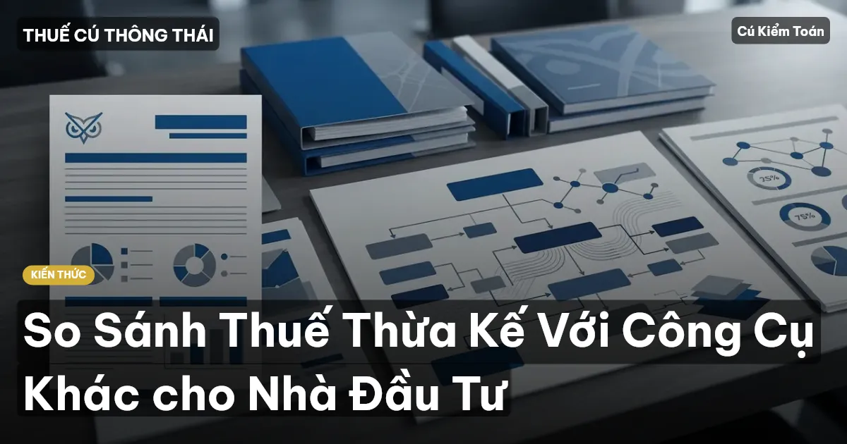 So Sánh Thuế Thừa Kế Với Công Cụ Khác cho Nhà Đầu Tư