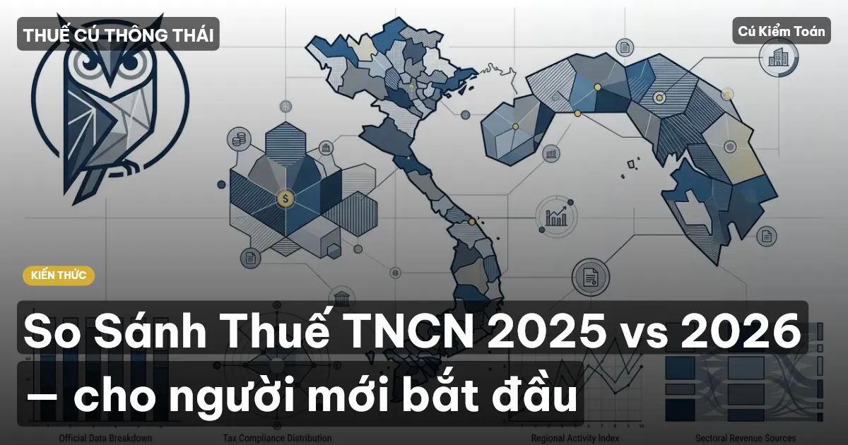 So Sánh Thuế TNCN 2025 vs 2026 — cho người mới bắt đầu