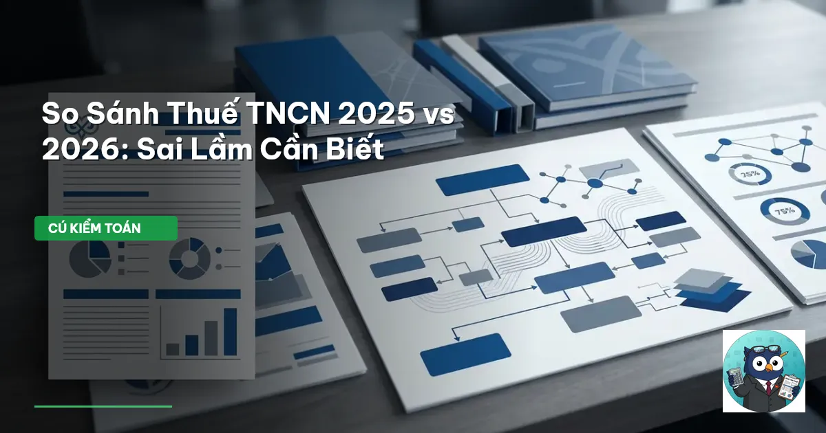 So Sánh Thuế TNCN 2025 vs 2026: Sai Lầm Cần Biết