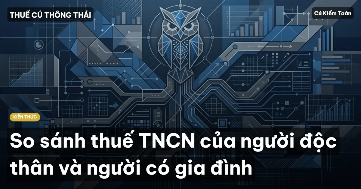 So sánh thuế TNCN của người độc thân và người có gia đình