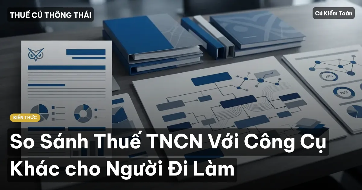 So Sánh Thuế TNCN Với Công Cụ Khác cho Người Đi Làm