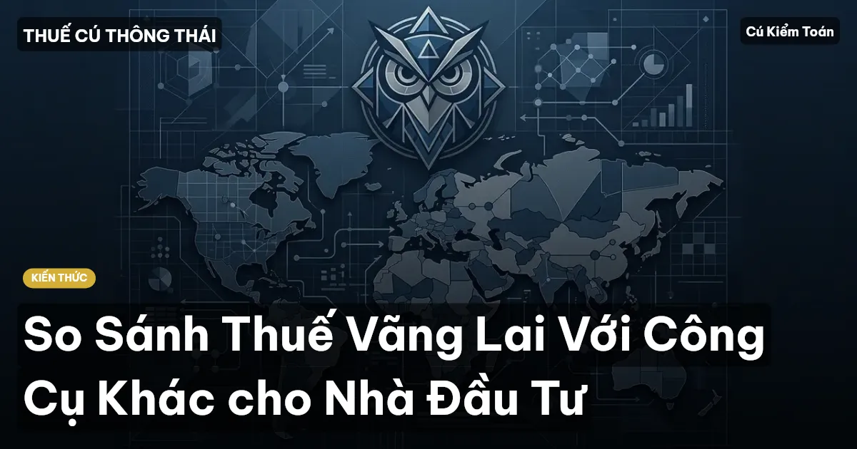 So Sánh Thuế Vãng Lai Với Công Cụ Khác cho Nhà Đầu Tư
