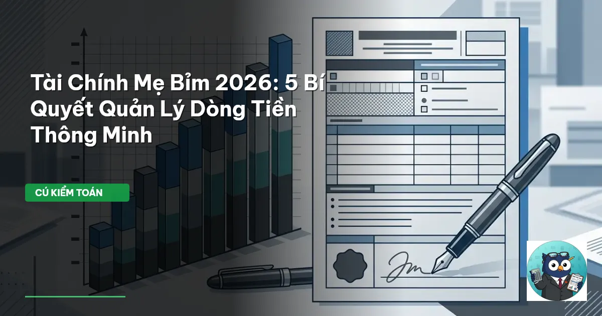tài chính mẹ bỉm