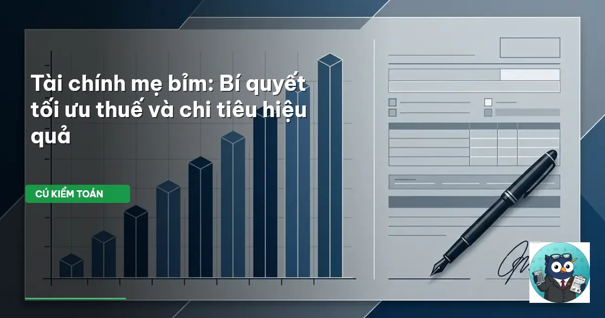 tài chính mẹ bỉm