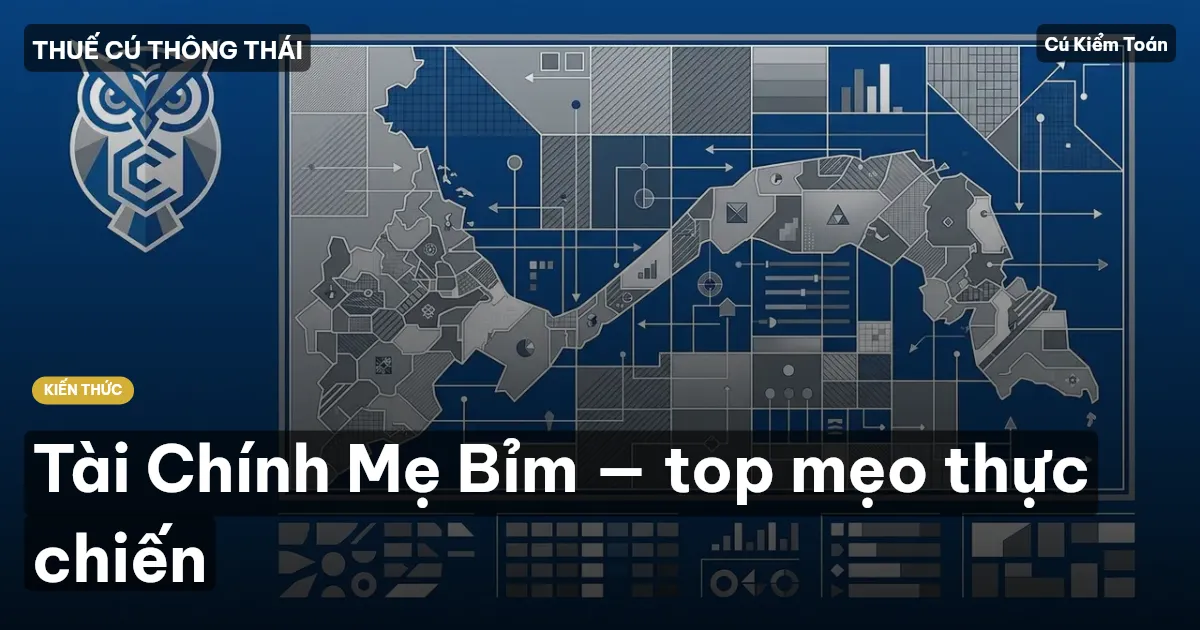 Tài Chính Mẹ Bỉm — top mẹo thực chiến