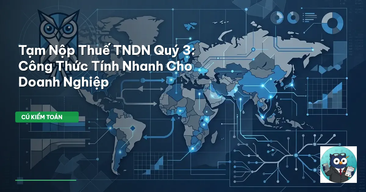 tạm nộp thuế TNDN