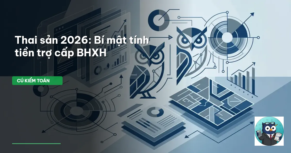 Thai sản 2026: Bí mật tính tiền trợ cấp BHXH