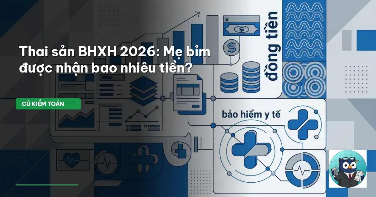 thai sản BHXH 2026