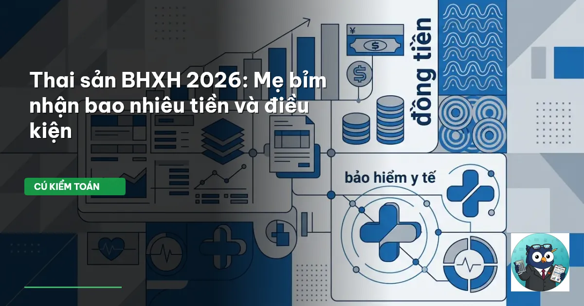 thai sản BHXH 2026