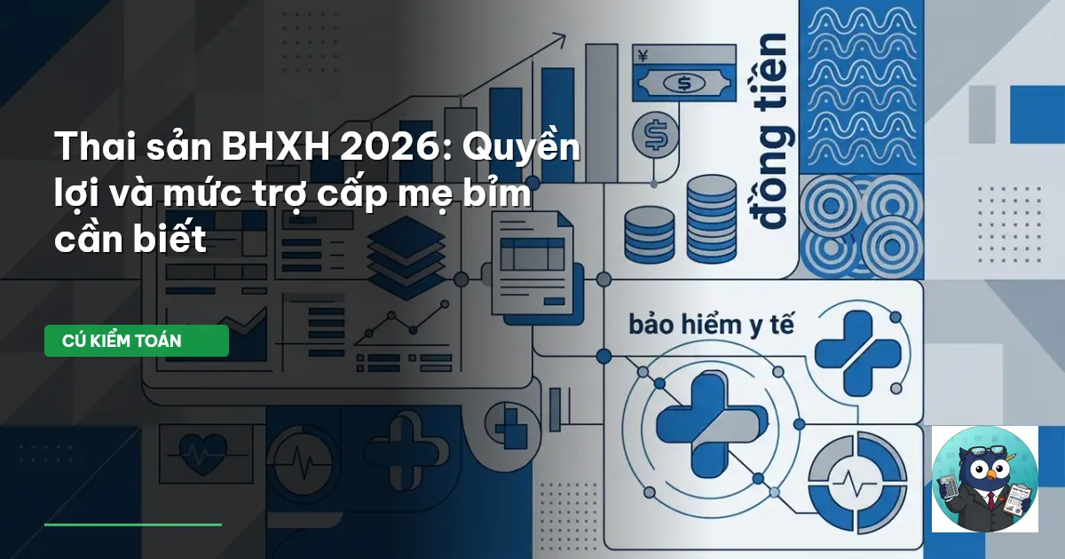 thai sản BHXH 2026