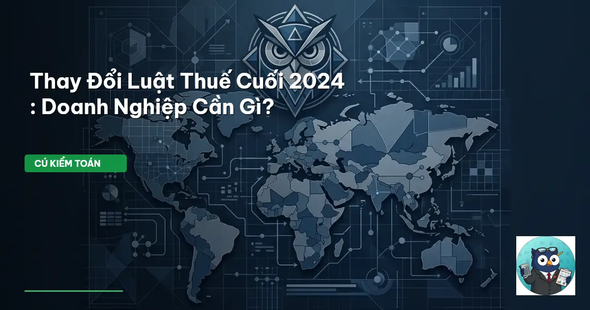 thay đổi luật thuế 2024