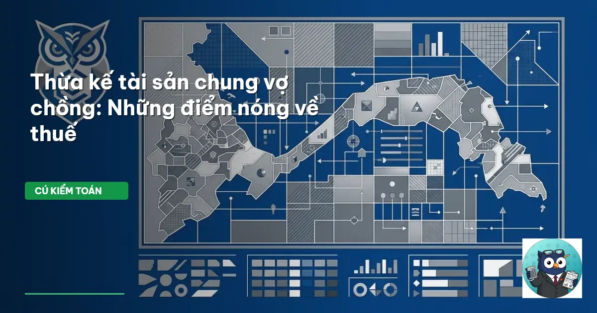 Thừa kế tài sản chung vợ chồng: Những điểm nóng về thuế