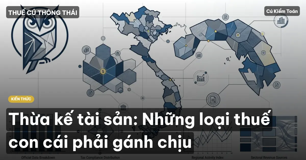 Thừa kế tài sản: Những loại thuế con cái phải gánh chịu