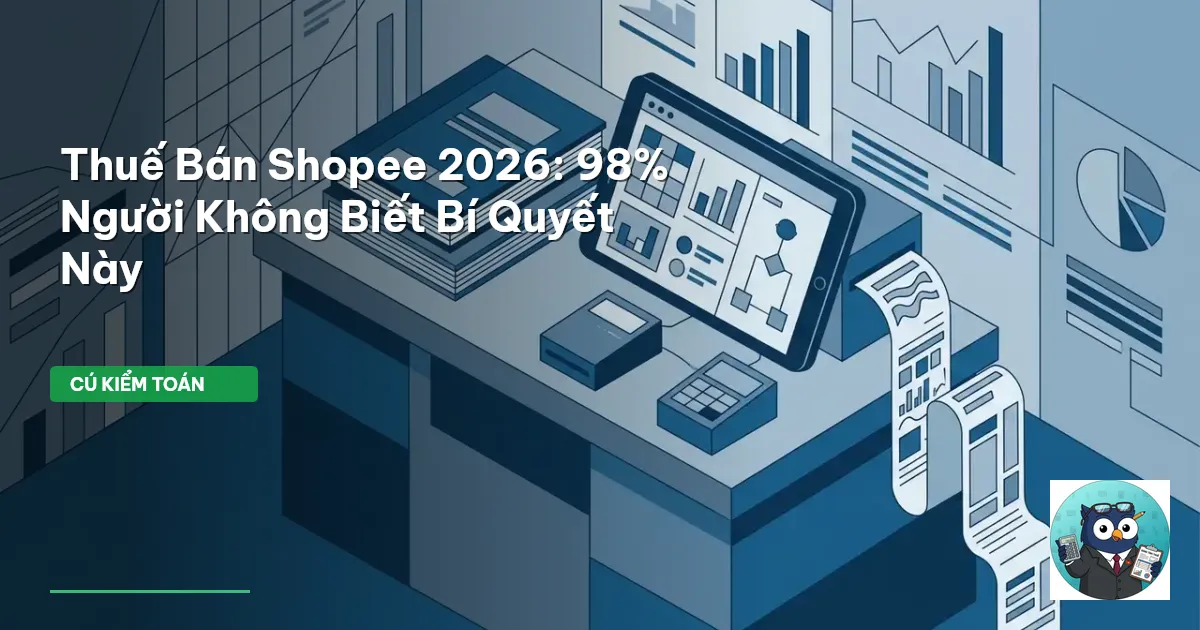 thuế bán hàng shopee