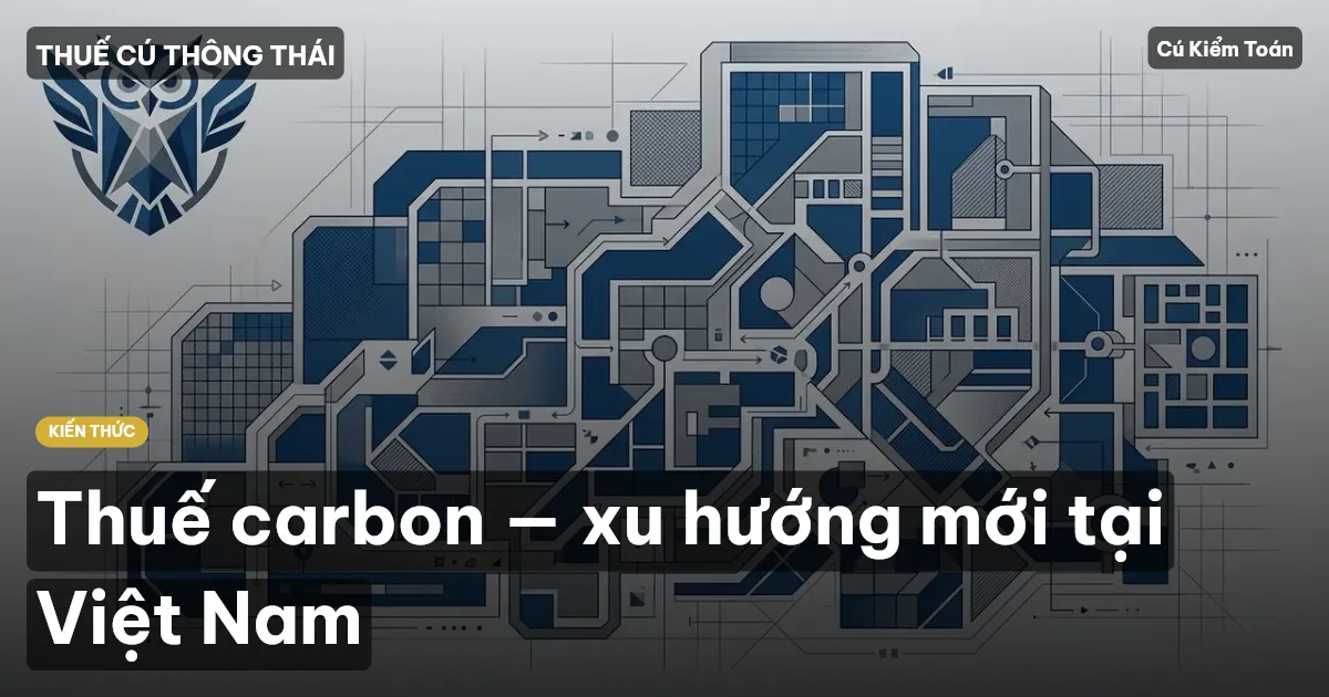 Thuế carbon — xu hướng mới tại Việt Nam