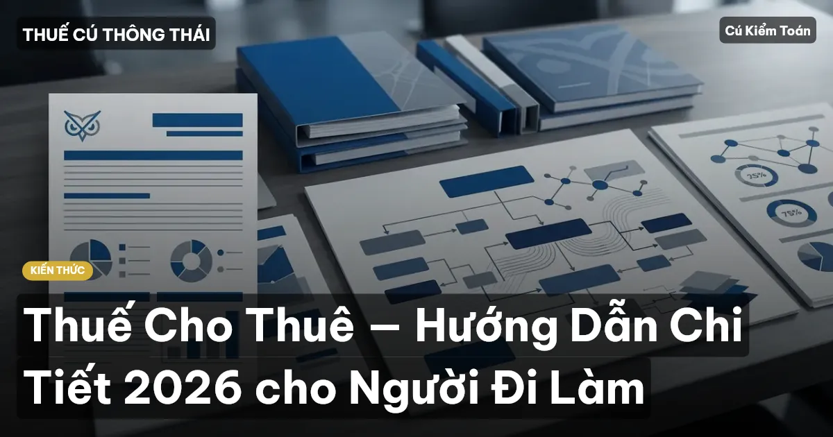 Thuế Cho Thuê — Hướng Dẫn Chi Tiết 2026 cho Người Đi Làm
