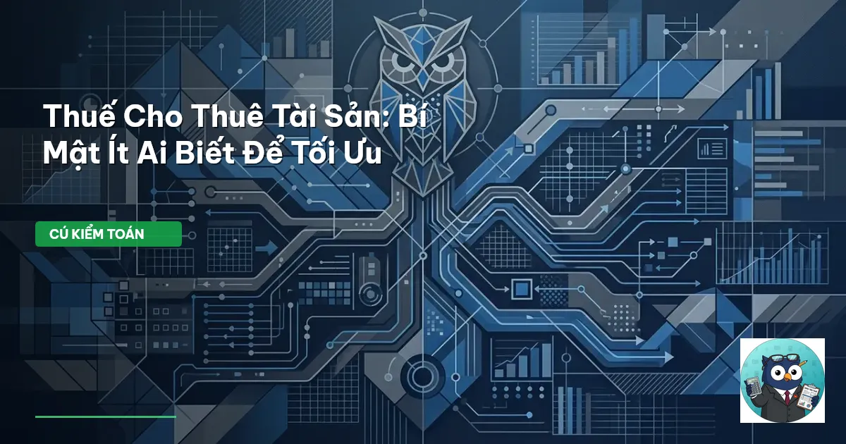 Thuế Cho Thuê Tài Sản: Bí Mật Ít Ai Biết Để Tối Ưu