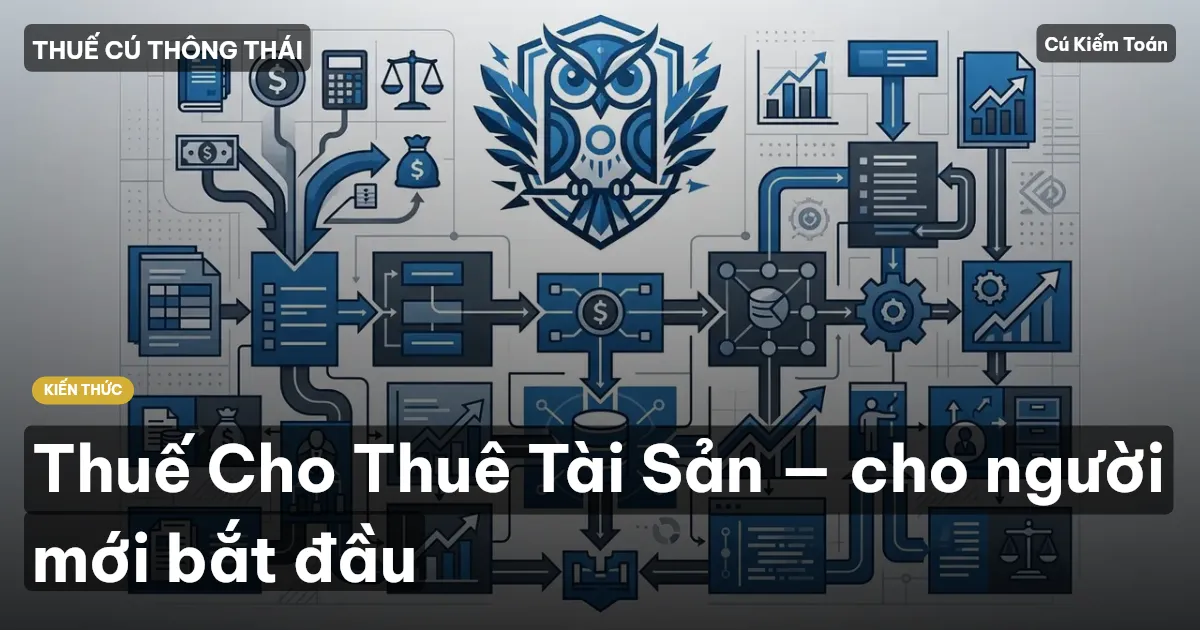 Thuế Cho Thuê Tài Sản — cho người mới bắt đầu