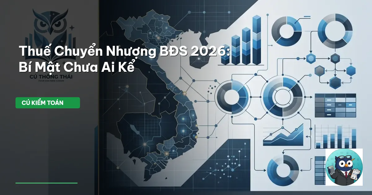 Thuế Chuyển Nhượng BĐS 2026: Bí Mật Chưa Ai Kể