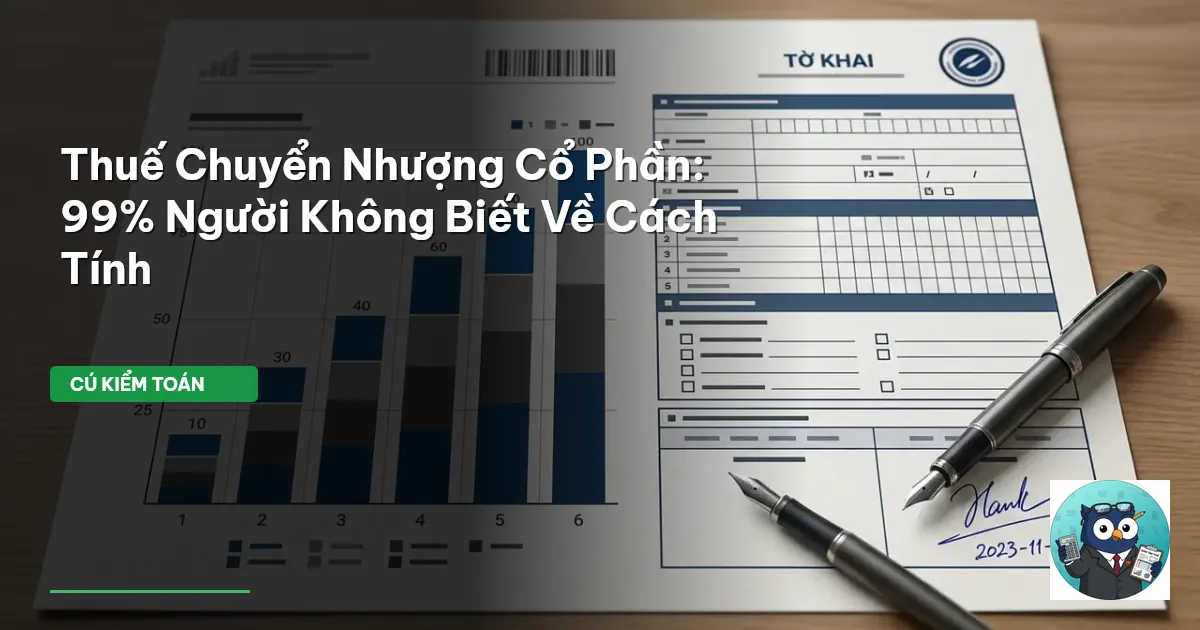 thuế chuyển nhượng cổ phần