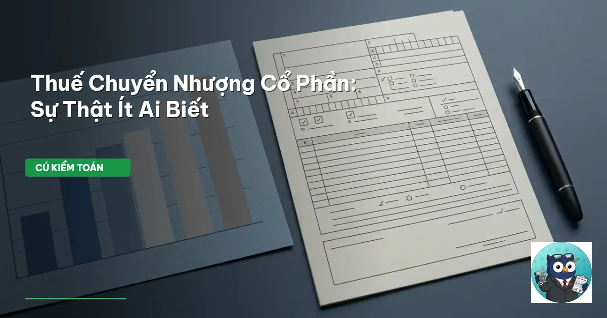 thuế chuyển nhượng cổ phần