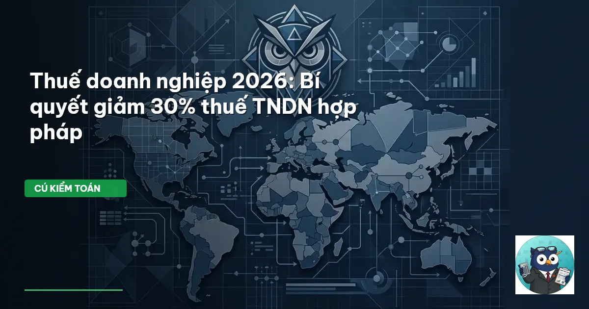 thuế doanh nghiệp 2026