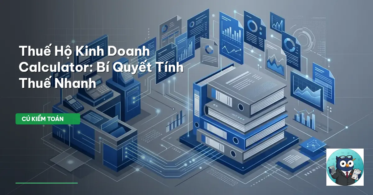 thuế hộ kinh doanh