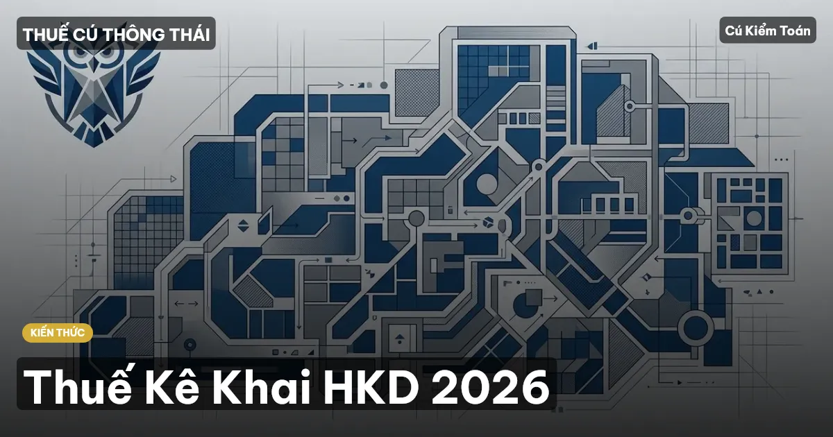Thuế Kê Khai HKD 2026