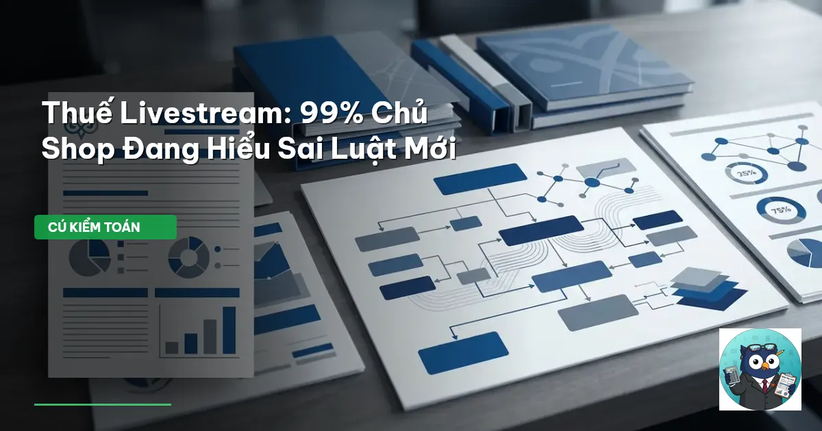 Thuế Livestream: 99% Chủ Shop Đang Hiểu Sai Luật Mới